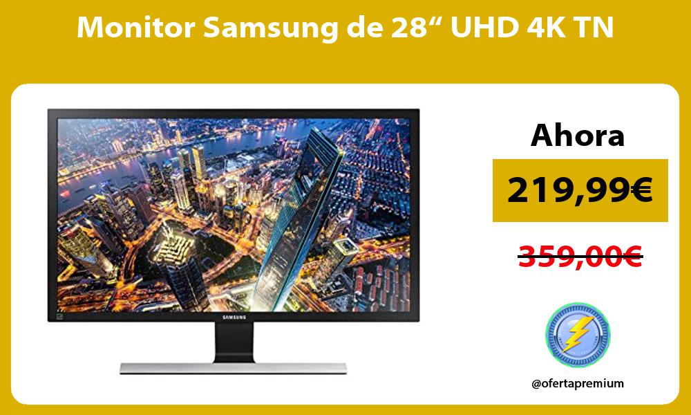 Monitor Samsung de 28“ UHD 4K TN