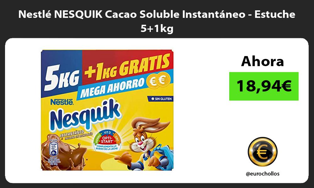 Nestlé NESQUIK Cacao Soluble Instantáneo Estuche 51kg