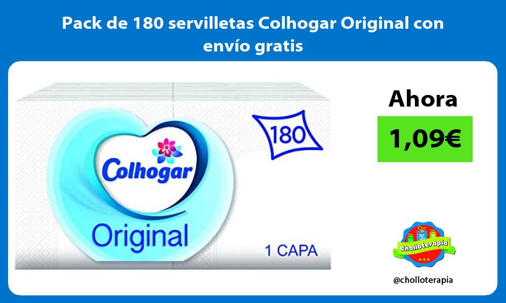 Pack de 180 servilletas Colhogar Original con envío gratis