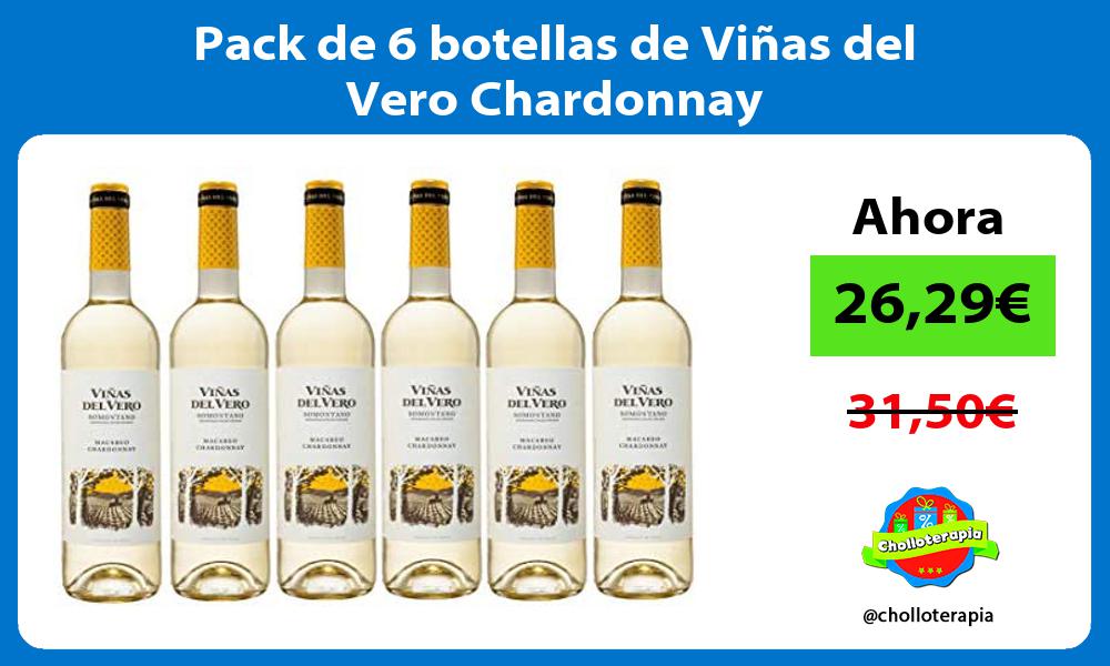 Pack de 6 botellas de Viñas del Vero Chardonnay