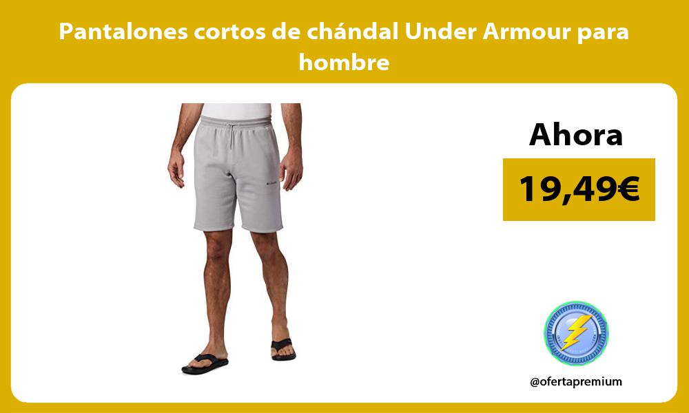 Pantalones cortos de chándal Under Armour para hombre