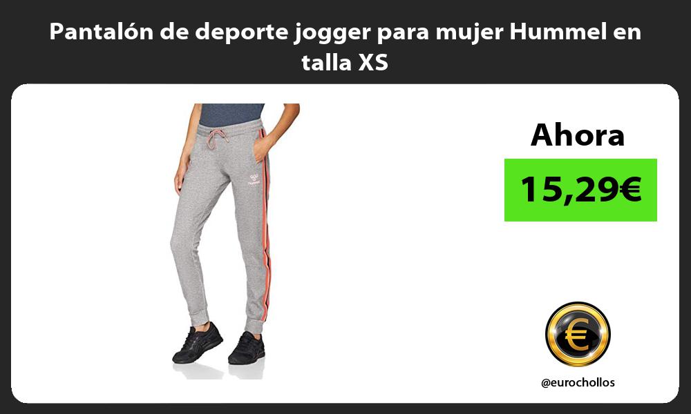 Pantalón de deporte jogger para mujer Hummel en talla XS