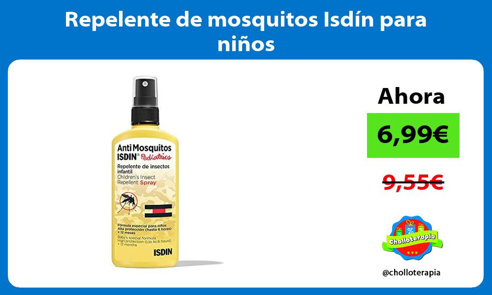Repelente de mosquitos Isdín para niños