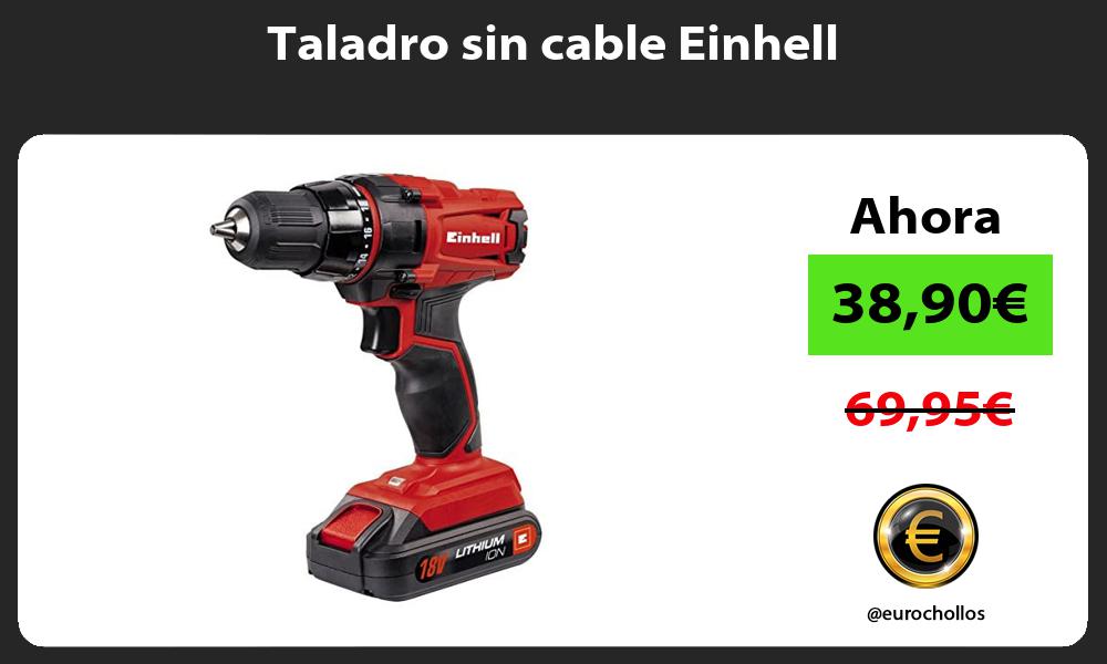 Taladro sin cable Einhell