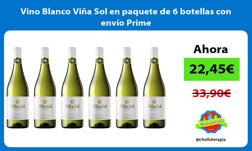 Vino Blanco Viña Sol en paquete de 6 botellas con envío Prime