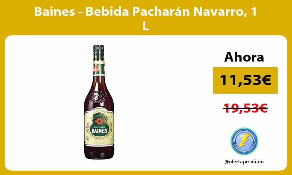 Baines Bebida Pacharán Navarro 1 L