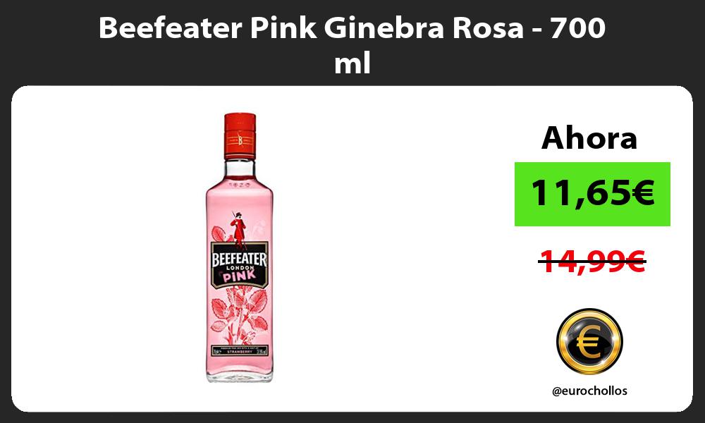 Beefeater Pink Ginebra Rosa 700 ml