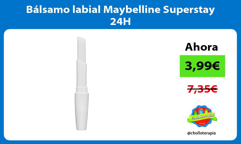 Bálsamo labial Maybelline Superstay 24H