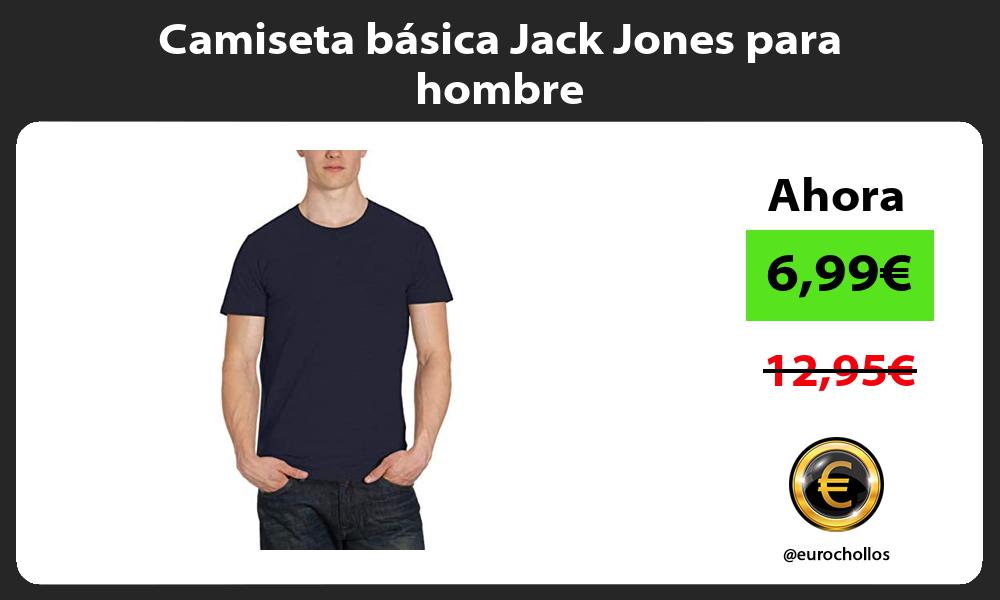 Camiseta básica Jack Jones para hombre