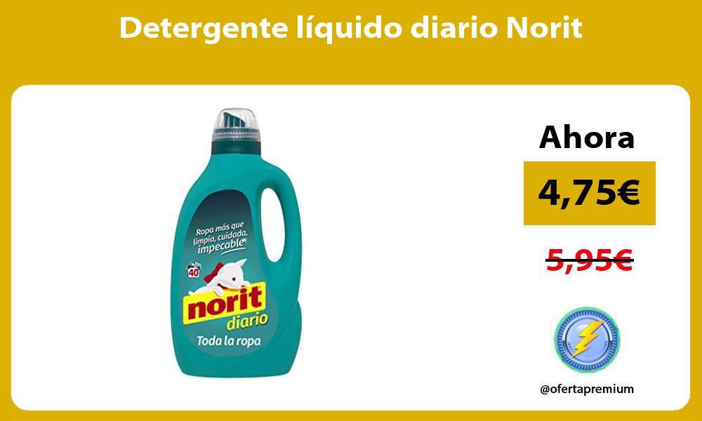Detergente líquido diario Norit