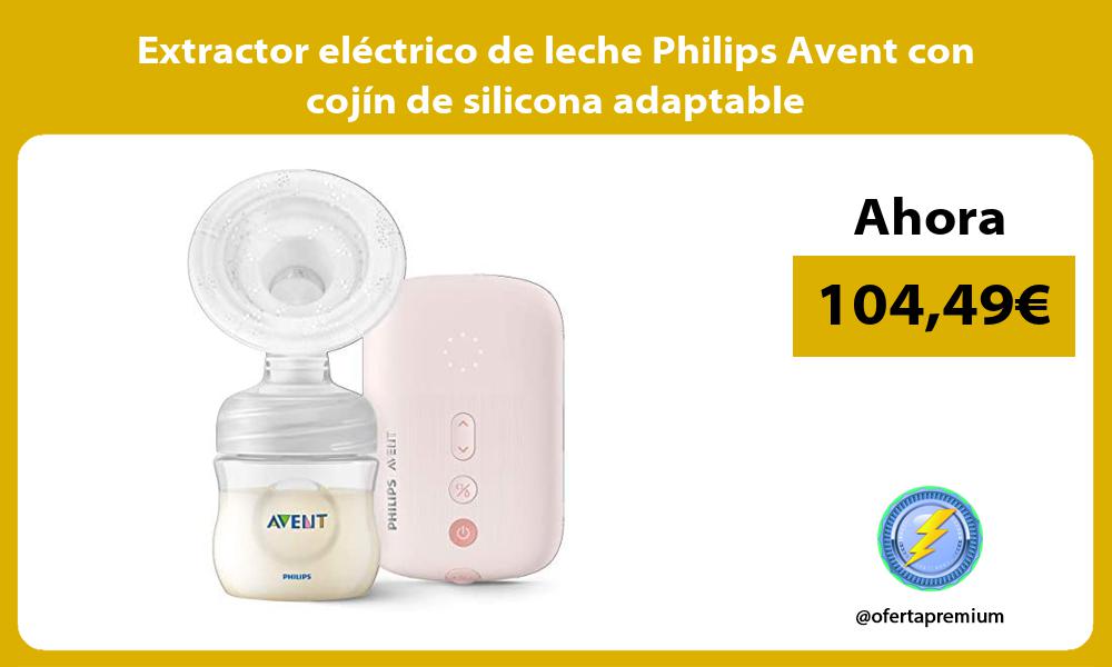 Extractor eléctrico de leche Philips Avent con cojín de silicona adaptable