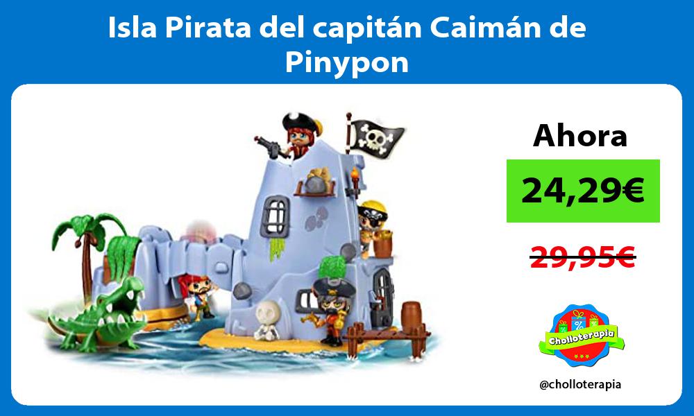 Isla Pirata del capitán Caimán de Pinypon