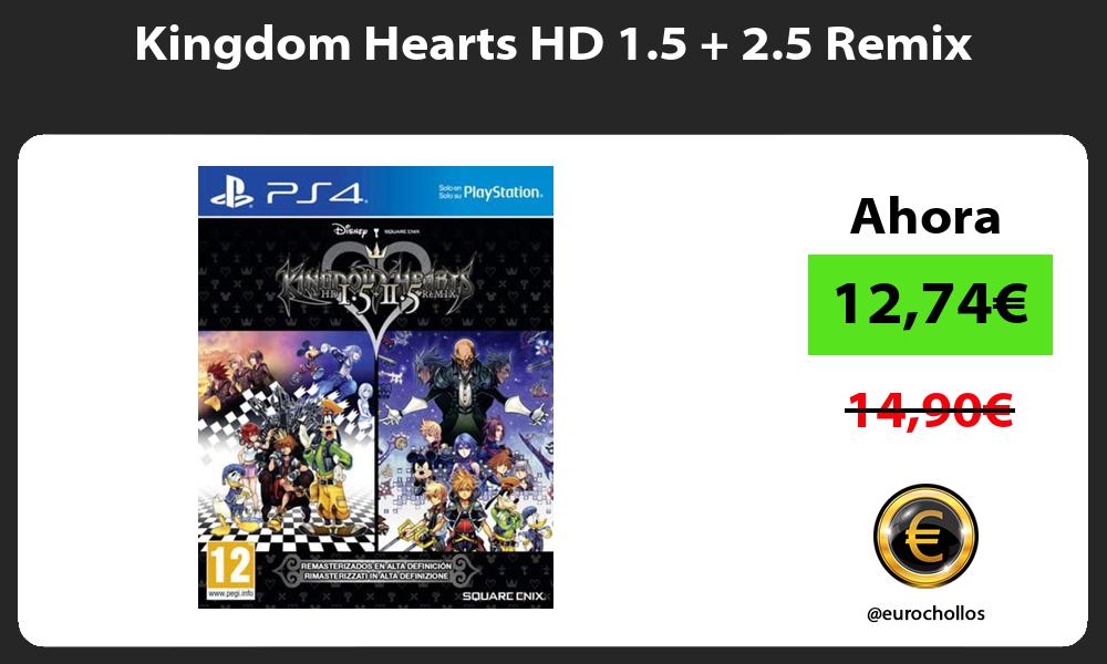 Kingdom Hearts HD 1 5 2 5 Remix