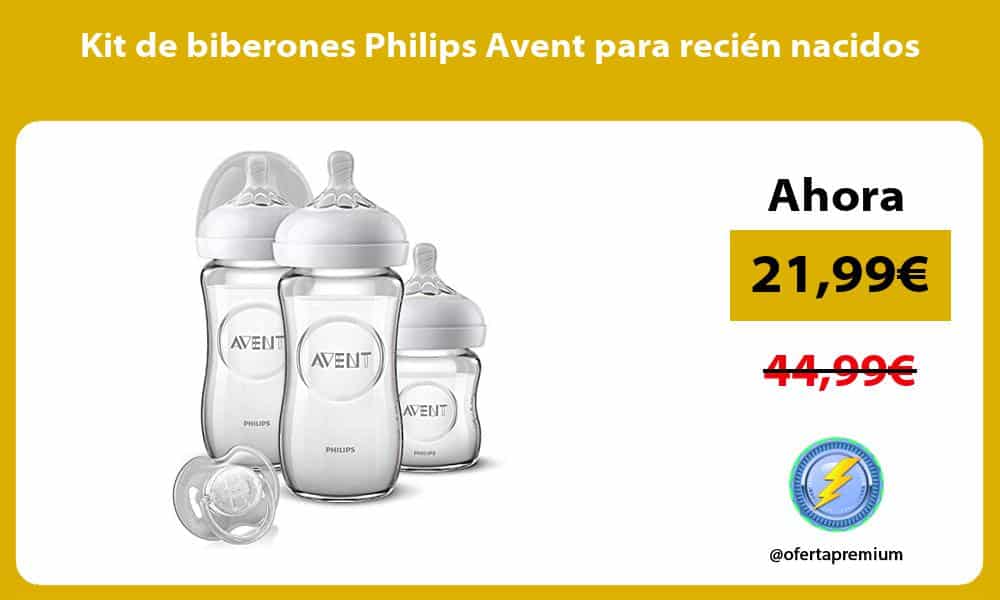Kit de biberones Philips Avent para recién nacidos