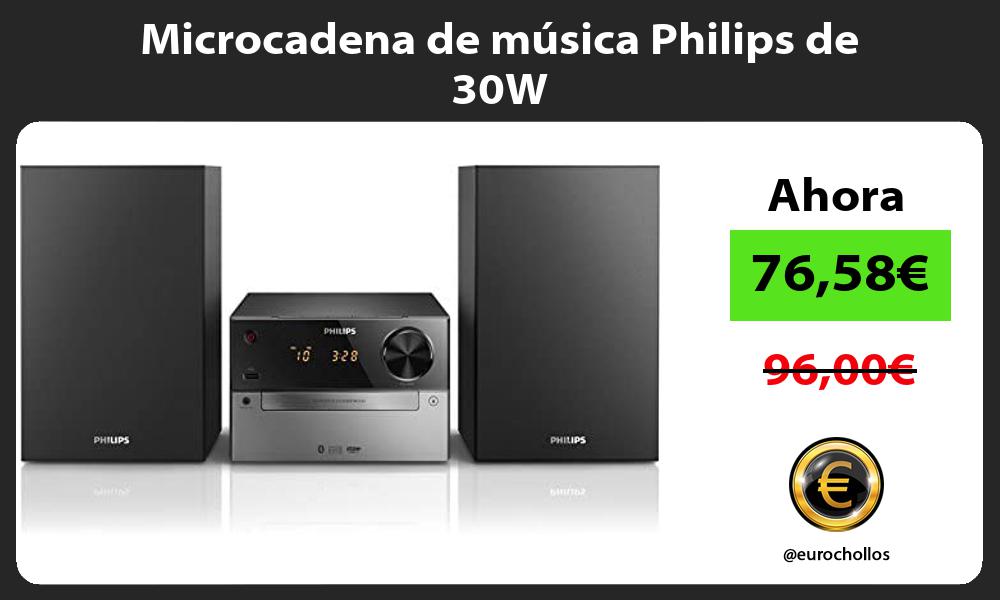 Microcadena de música Philips de 30W