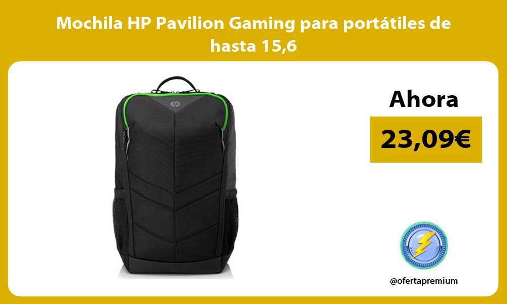 Mochila HP Pavilion Gaming para portátiles de hasta 156