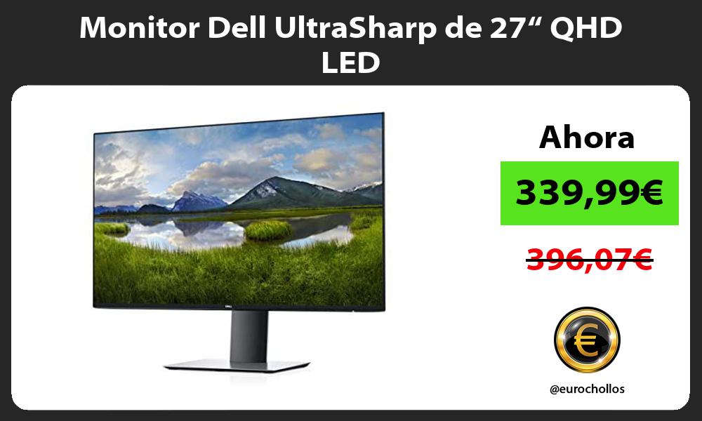 Monitor Dell UltraSharp de 27“ QHD LED