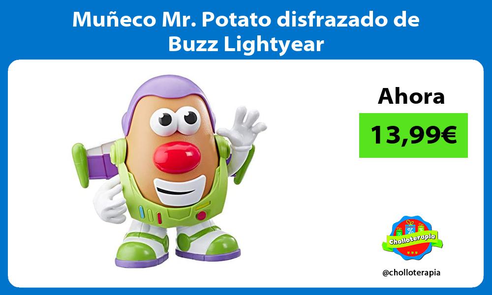 Muñeco Mr Potato disfrazado de Buzz Lightyear
