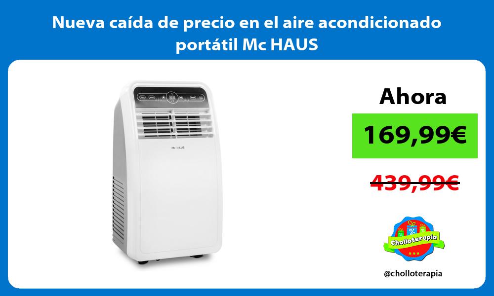 Nueva caída de precio en el aire acondicionado portátil Mc HAUS