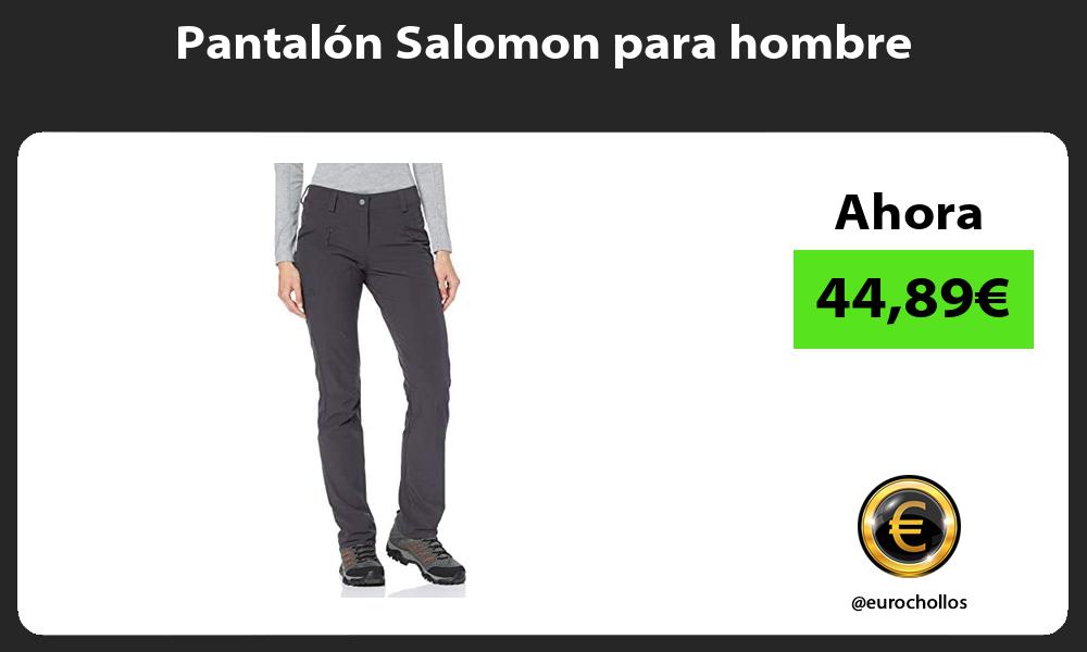 Pantalón Salomon para hombre