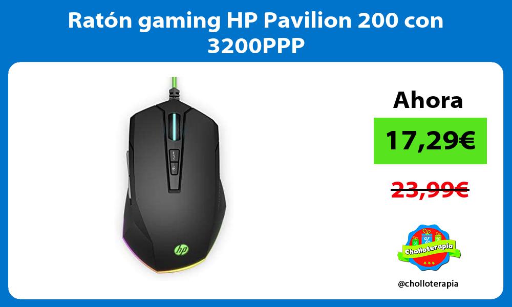 Ratón gaming HP Pavilion 200 con 3200PPP