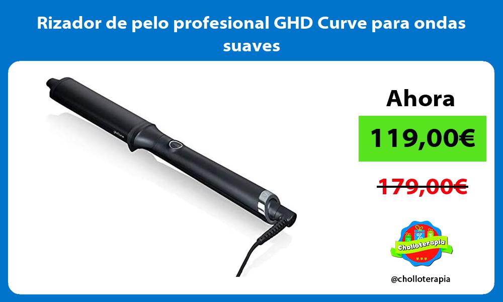 Rizador de pelo profesional GHD Curve para ondas suaves