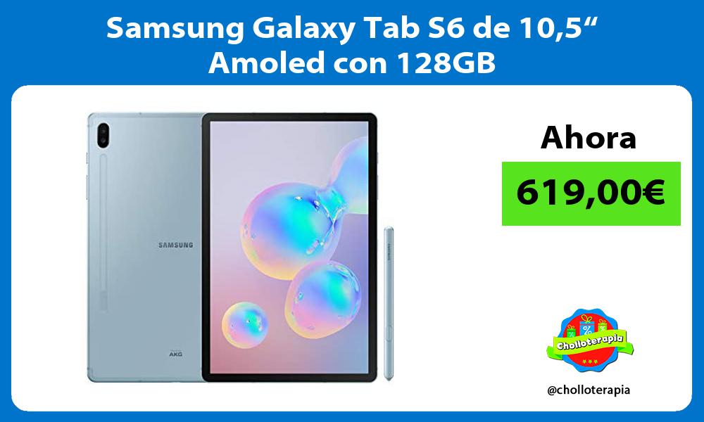Samsung Galaxy Tab S6 de 105“ Amoled con 128GB