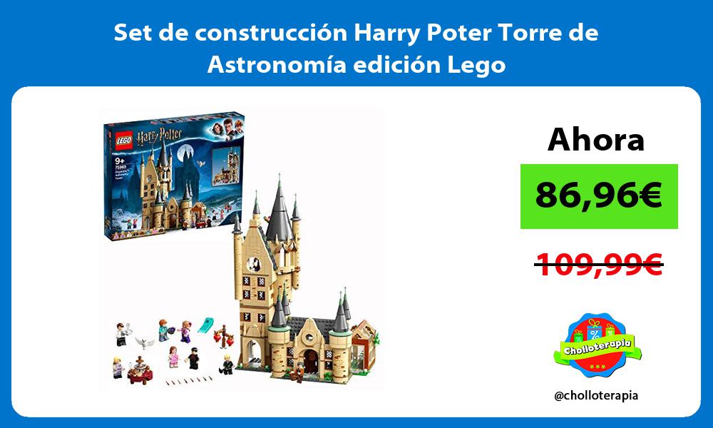 Set de construcción Harry Poter Torre de Astronomía edición Lego