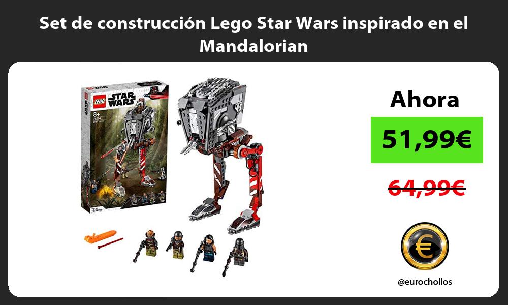 Set de construcción Lego Star Wars inspirado en el Mandalorian