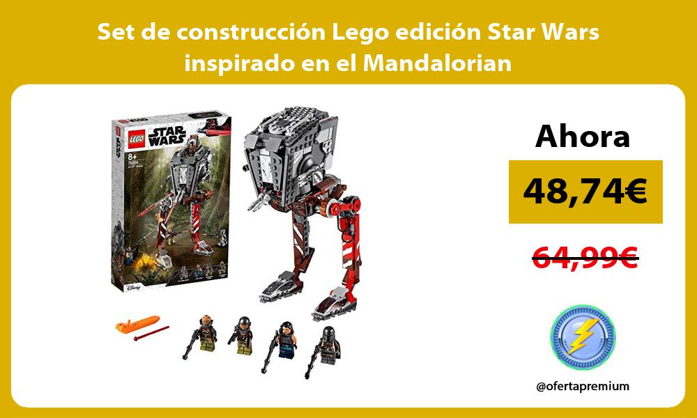 Set de construcción Lego edición Star Wars inspirado en el Mandalorian