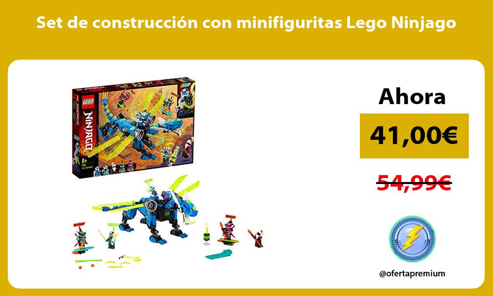 Set de construcción con minifiguritas Lego Ninjago