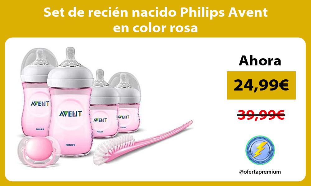 Set de recién nacido Philips Avent en color rosa