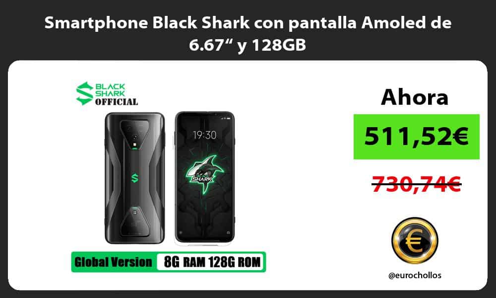 Smartphone Black Shark con pantalla Amoled de 6 67“ y 128GB