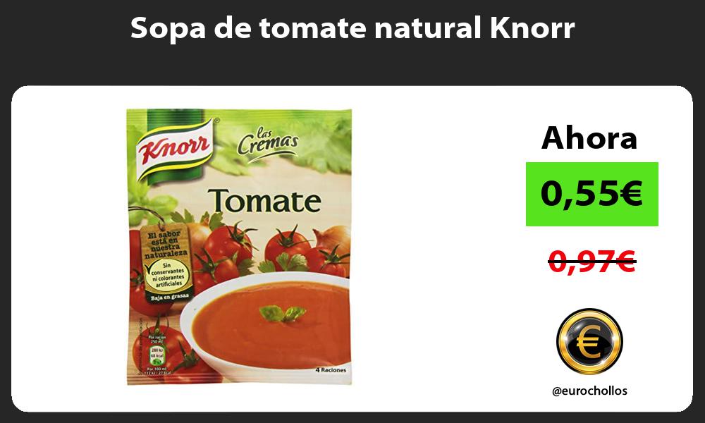 Sopa de tomate natural Knorr
