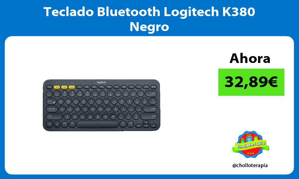 Teclado Bluetooth Logitech K380 Negro