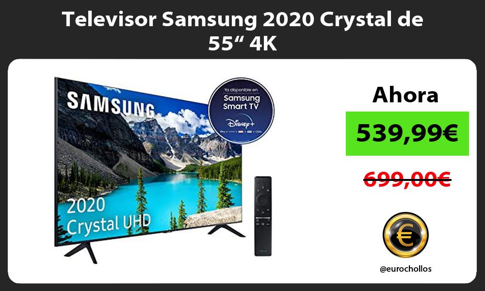 Televisor Samsung 2020 Crystal de 55“ 4K