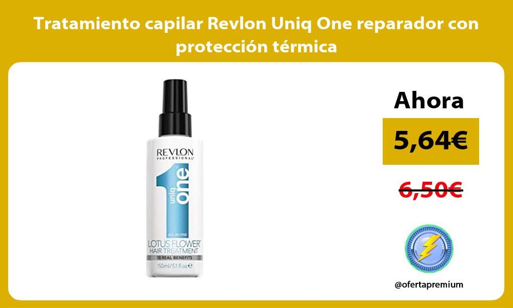 Tratamiento capilar Revlon Uniq One reparador con protección térmica