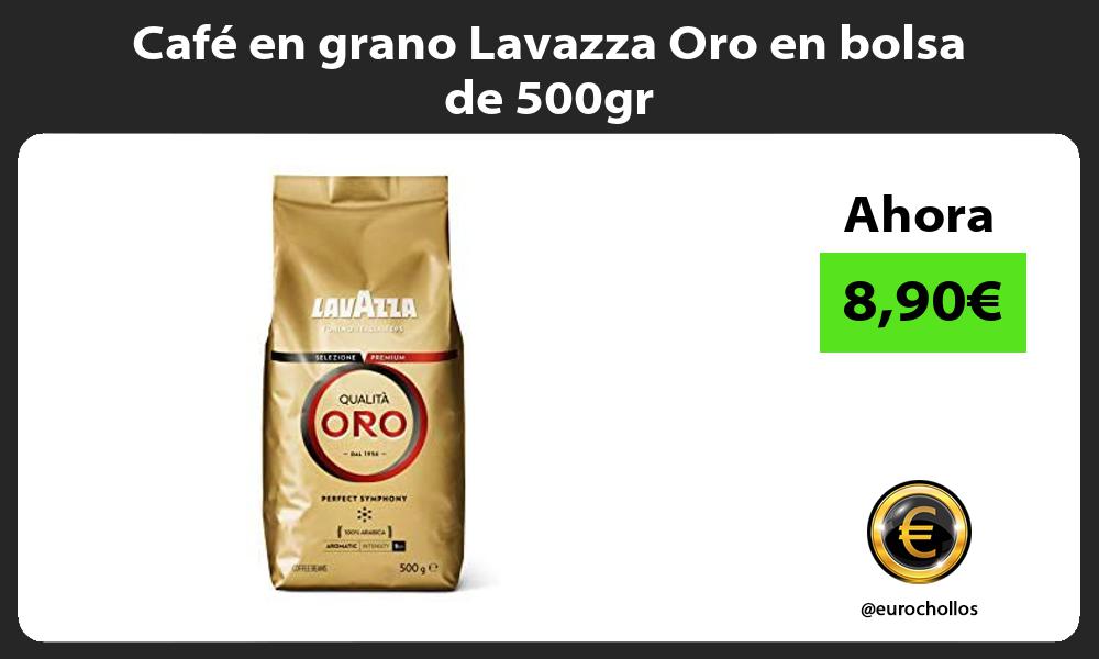 Café en grano Lavazza Oro en bolsa de 500gr