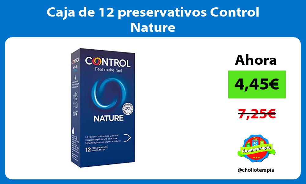 Caja de 12 preservativos Control Nature