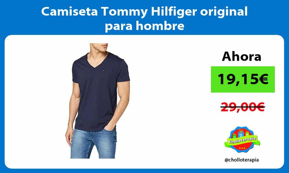 Camiseta Tommy Hilfiger original para hombre