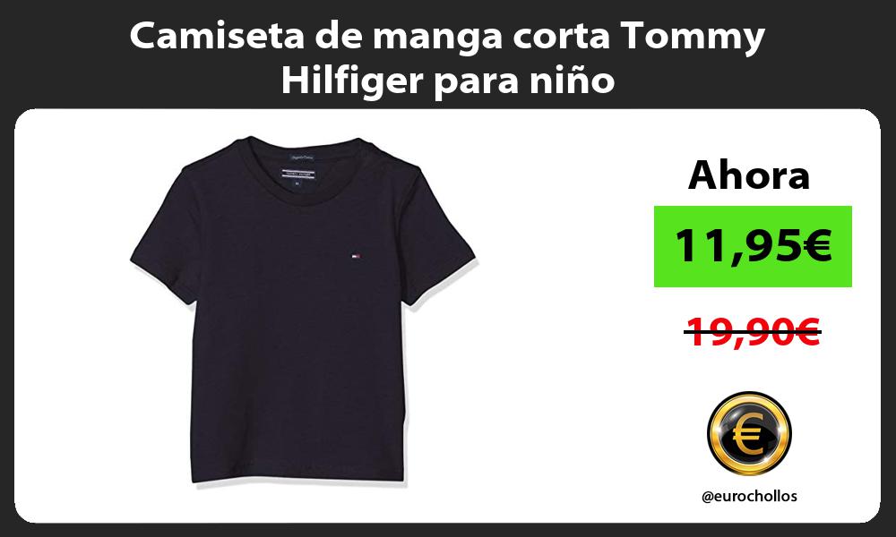 Camiseta de manga corta Tommy Hilfiger para niño