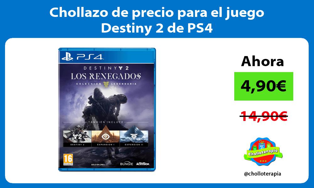 Chollazo de precio para el juego Destiny 2 de PS4