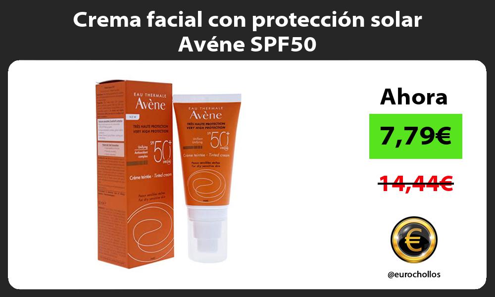 Crema facial con protección solar Avéne SPF50