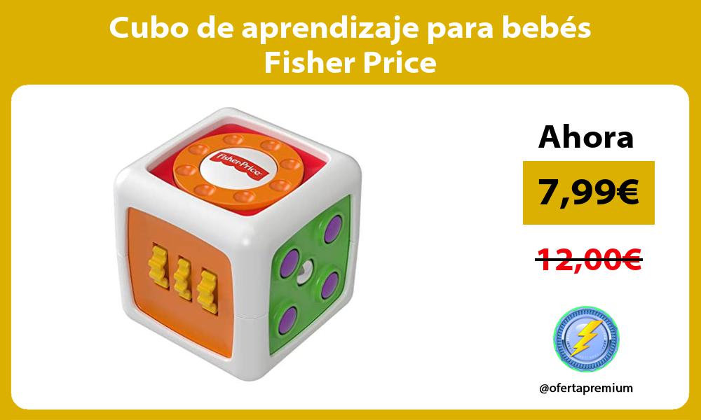 Cubo de aprendizaje para bebés Fisher Price