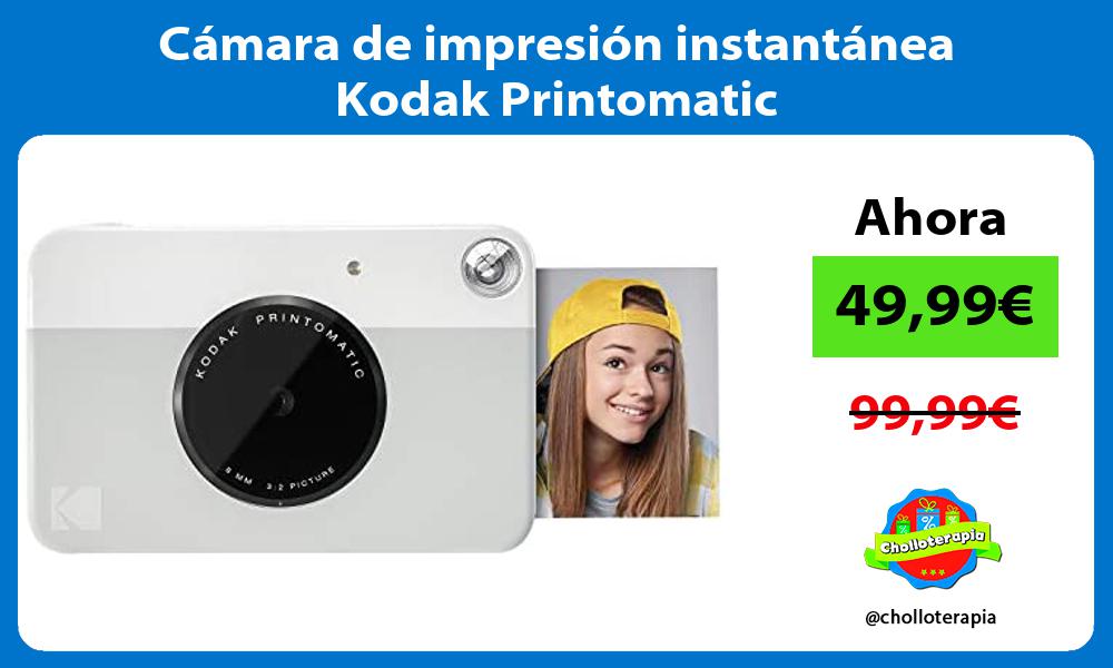 Cámara de impresión instantánea Kodak Printomatic