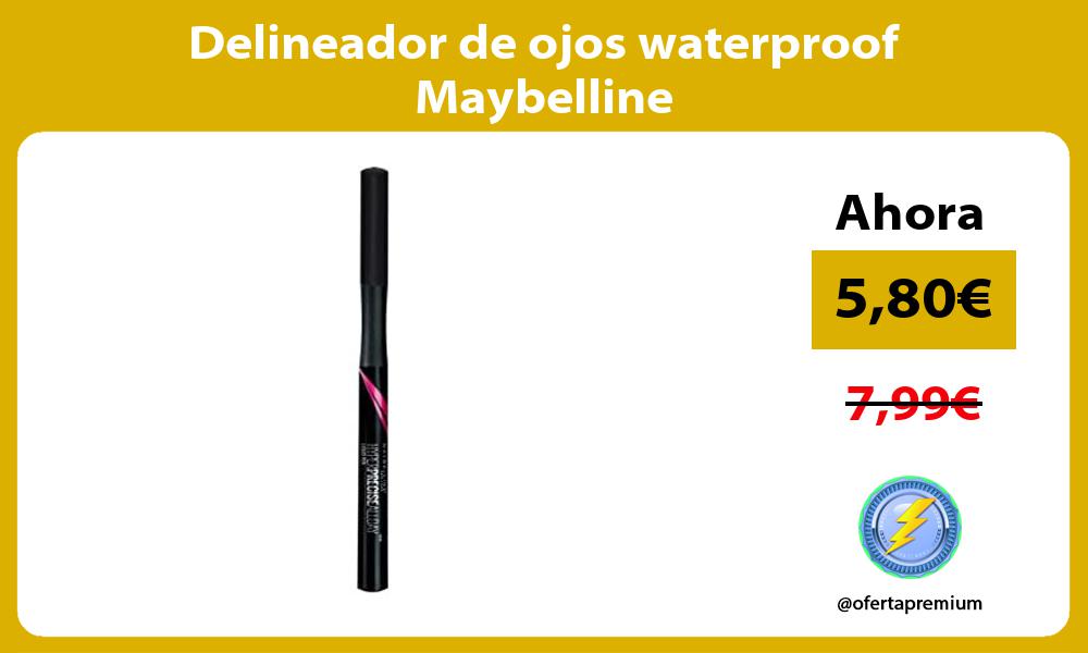 Delineador de ojos waterproof Maybelline