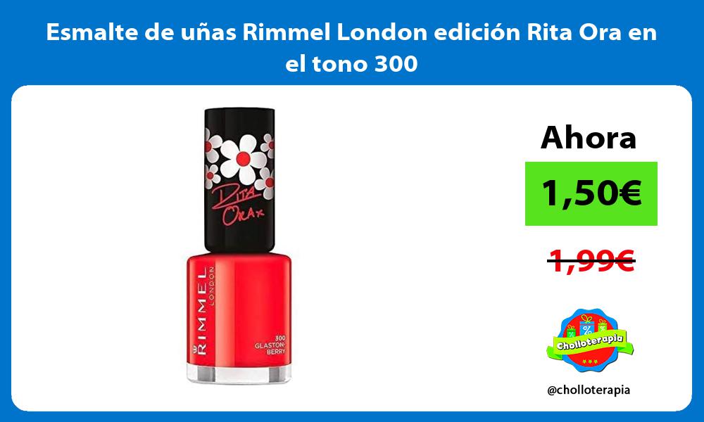 Esmalte de uñas Rimmel London edición Rita Ora en el tono 300
