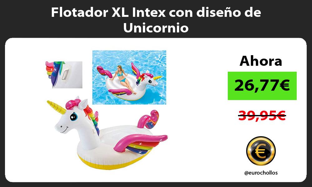 Flotador XL Intex con diseño de Unicornio