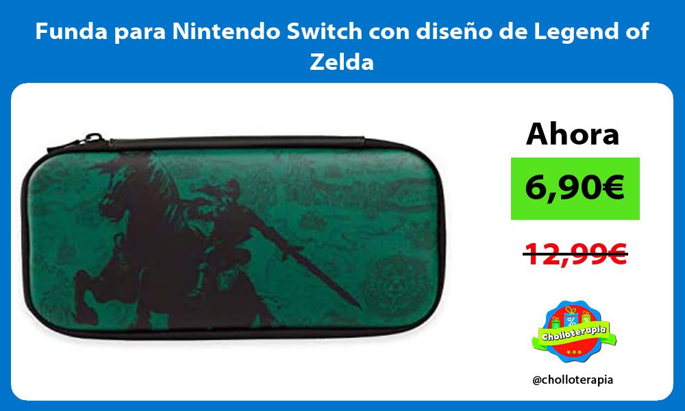 Funda para Nintendo Switch con diseño de Legend of Zelda