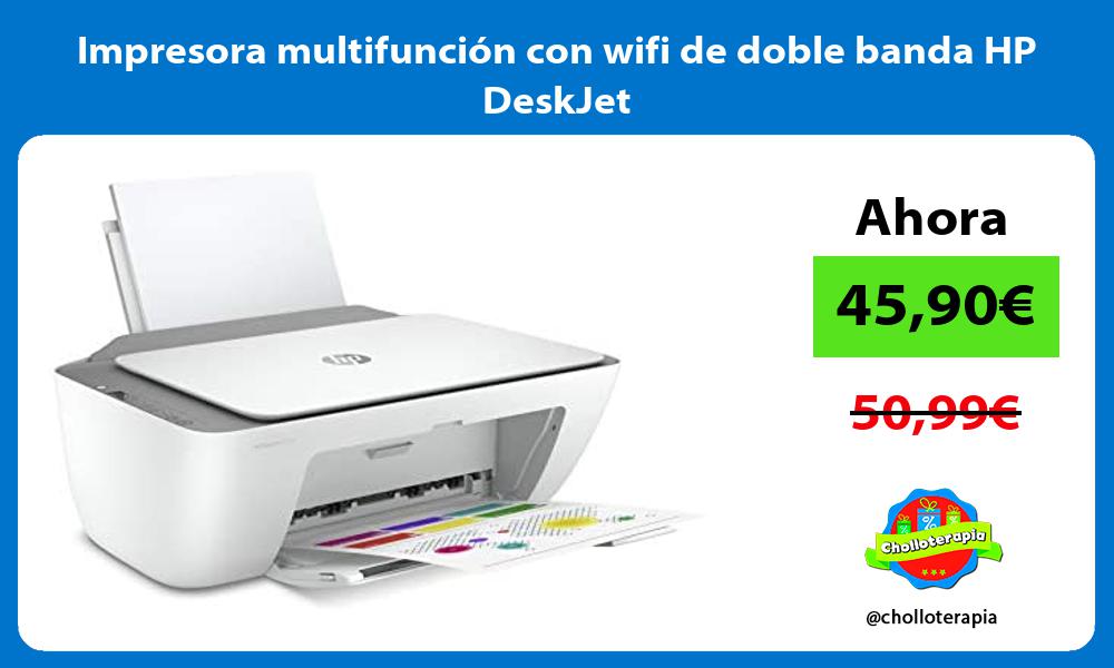 Impresora multifunción con wifi de doble banda HP DeskJet